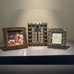 Silver Decorative Photo Frame - Ornate Swirl Design, Silver